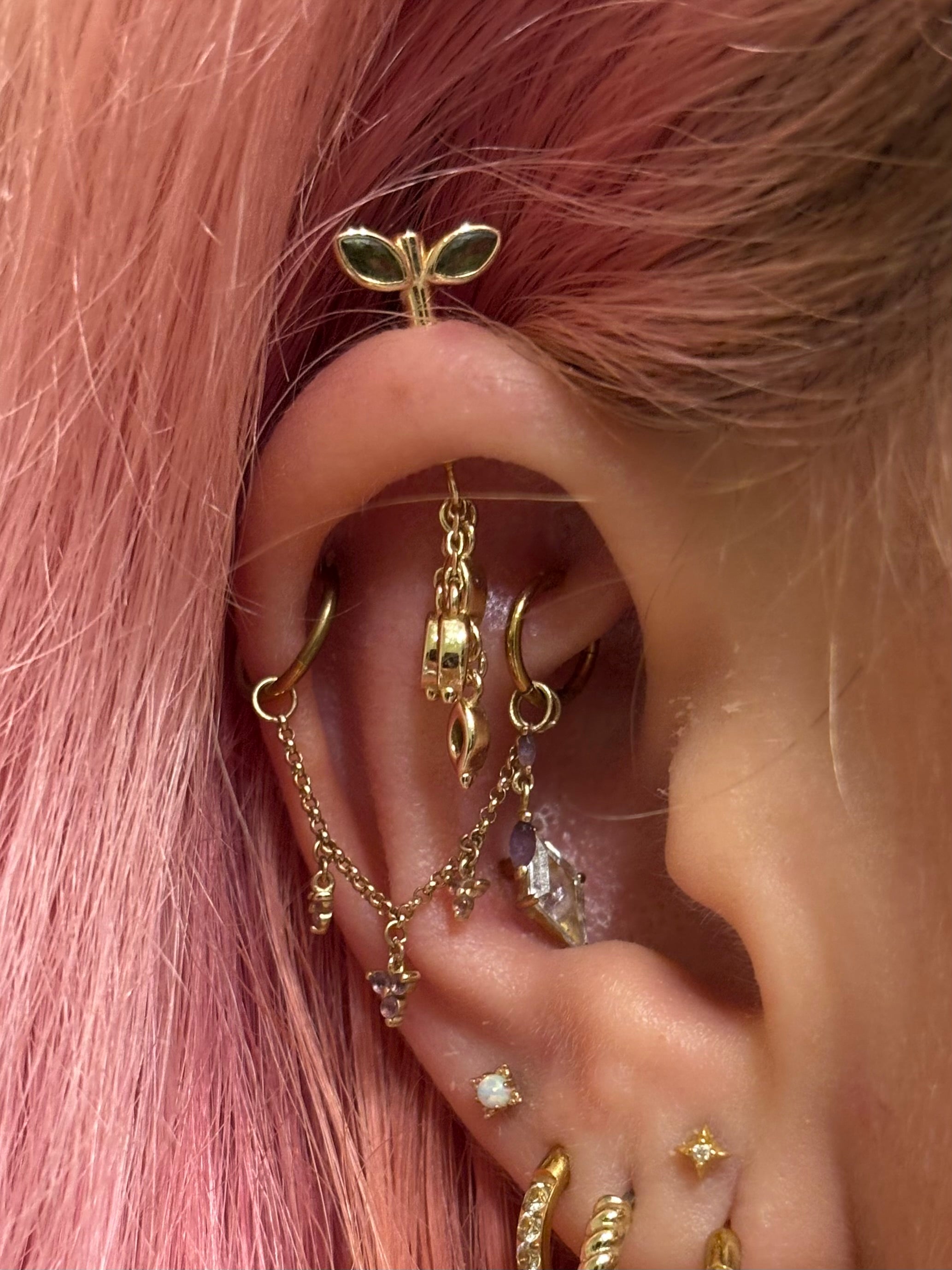 sprout earring (pre-order)