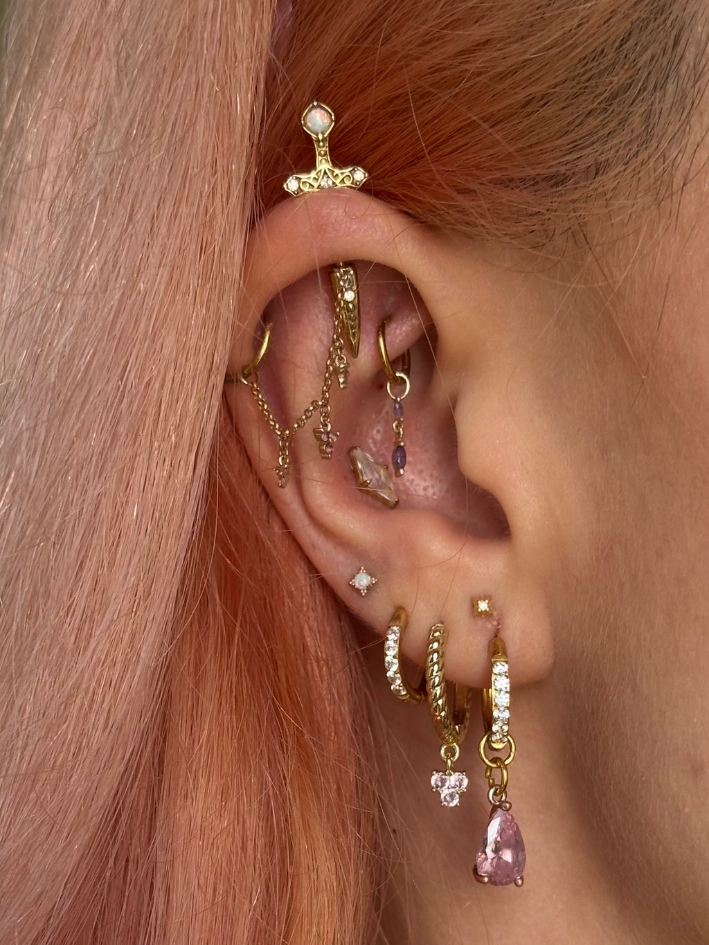sword earring